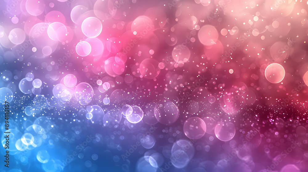 Abstract Pink and Blue Bokeh Background Abstract Pink and Blue Bokeh Background