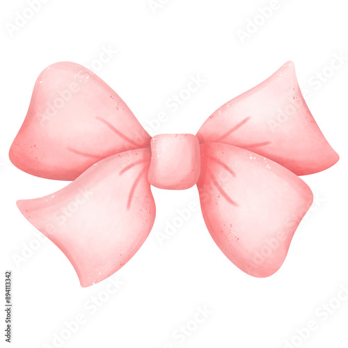 Pink Bow Ribbon