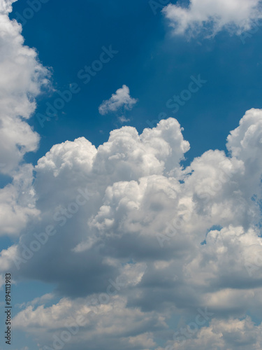 夏の青空と積乱雲