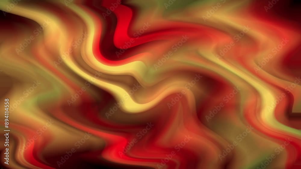 Abstract colorful background animation with wavy lines in red, yellow, and black great for projects or backgrounds Abstract colorful background animation with wavy lines in red, yellow, and black great for projects or backgrounds