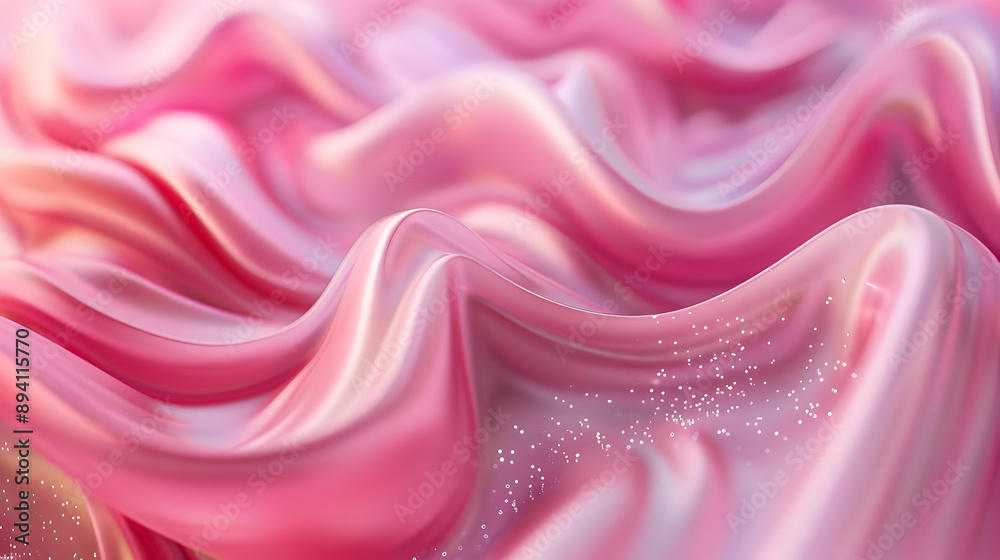 Obraz premium Pink Abstract Liquid Texture