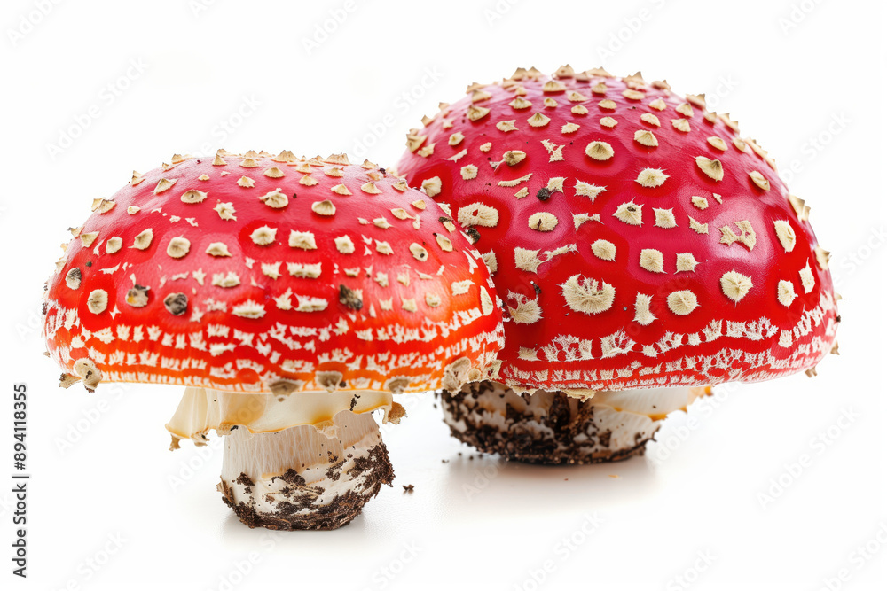 Obraz premium Mushroom isolated on white background.