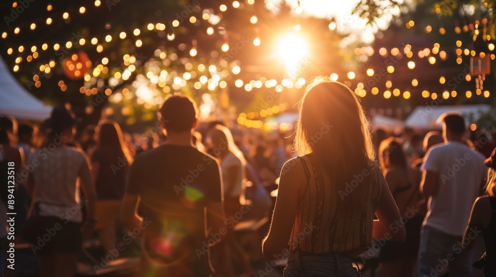 Fototapeta premium Join our summer festival for brews, live music, food, and fun in the sun!