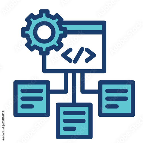 Infrastructure Automation Icon