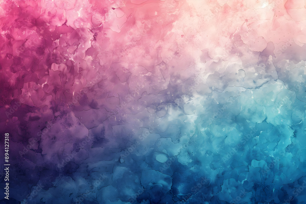 Pink & Blue Watercolor Texture Background Pink & Blue Watercolor Texture Background