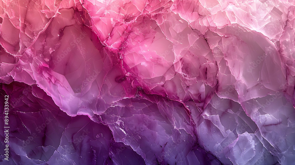 Purple and Pink Agate Crystal Texture
