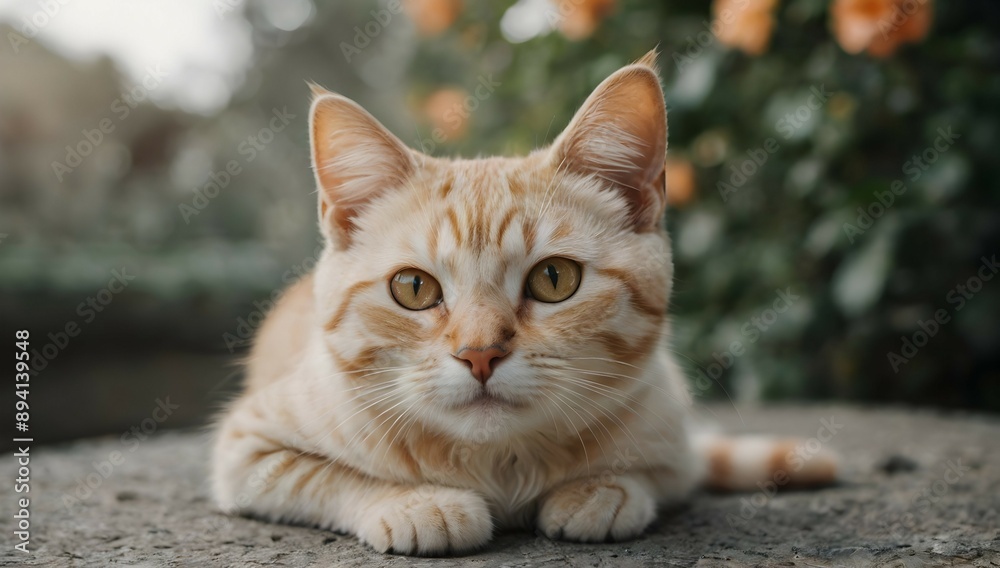 Adorable cat lifestyle