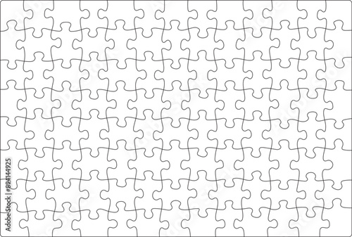 ジグソーパズル_線画