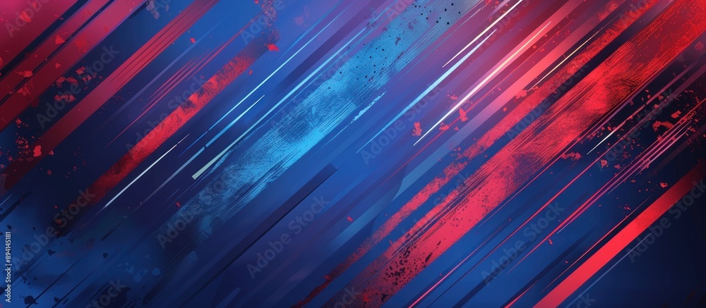 Abstract Blue and Red Diagonal Lines Background Abstract Blue and Red Diagonal Lines Background