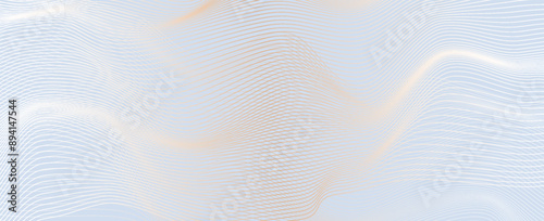 Premium background design with white line pattern (texture) in luxury pastel colour. Abstract horizontal vector template for business banner, formal backdrop, prestigious voucher, luxe invite