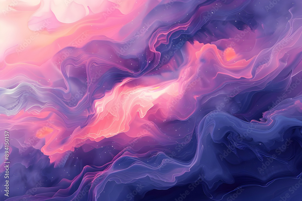 Abstract Pink & Purple Swirl Background Abstract Pink & Purple Swirl Background