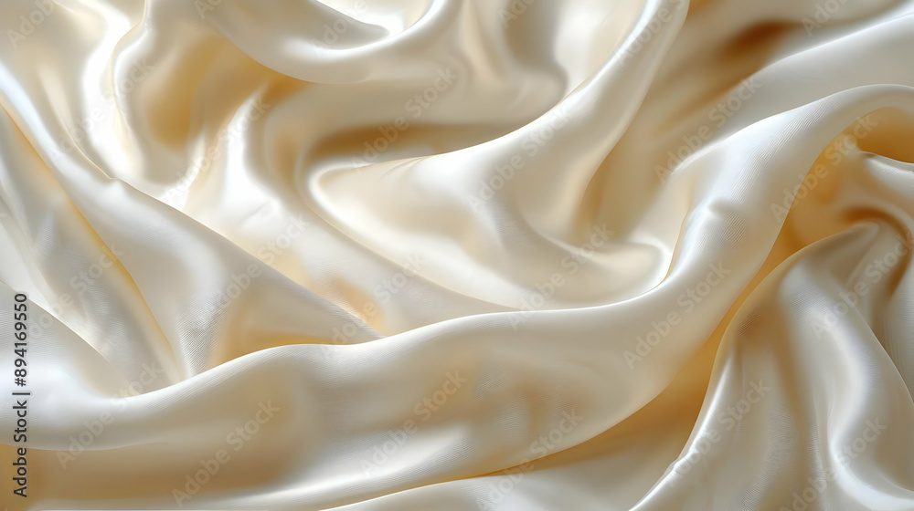 Creamy Satin Fabric Texture Creamy Satin Fabric Texture