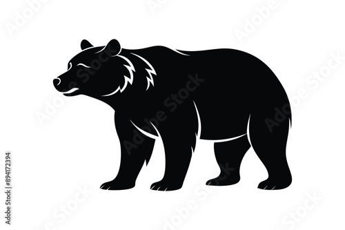 black-bear-silhouette-image-vector 004.eps