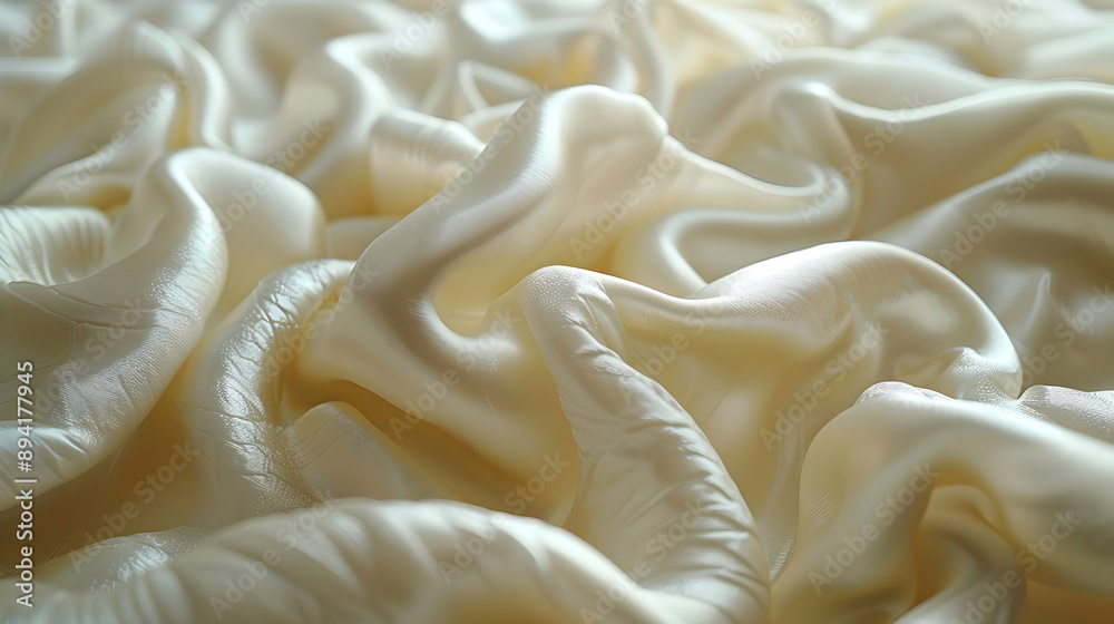 Creamy Satin Fabric Texture Creamy Satin Fabric Texture