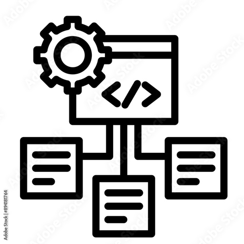 Infrastructure Automation Icon