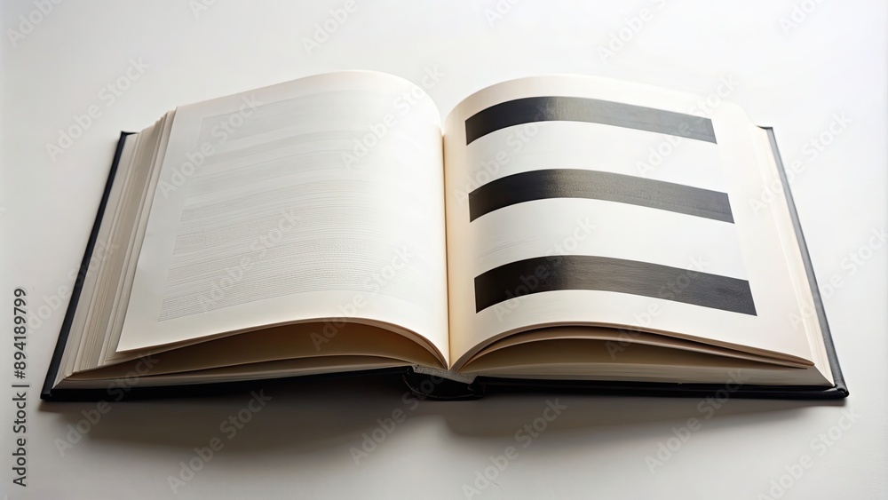 A book with sensitive content and black bars covering certain text, censored, banned, secrecy, hidden A book with sensitive content and black bars covering certain text, censored, banned, secrecy, hidden