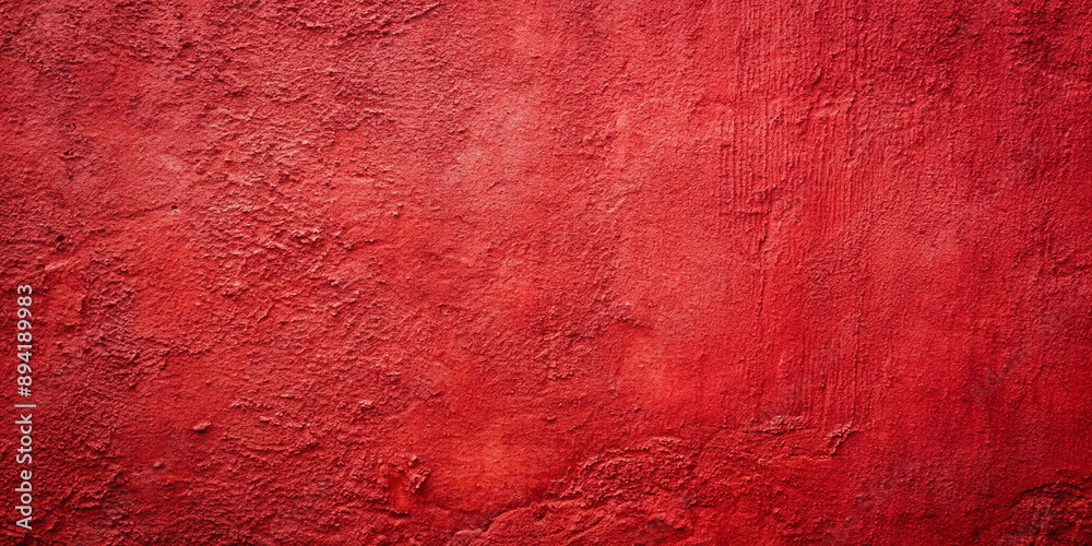 Obraz premium Wide Red Textured Concrete Wall Background