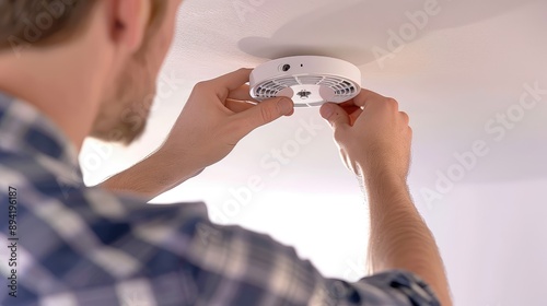 Installing a Home Smoke Detector for Enhanced Safety