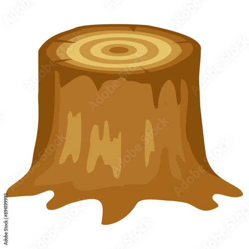 Tree Stump Vector