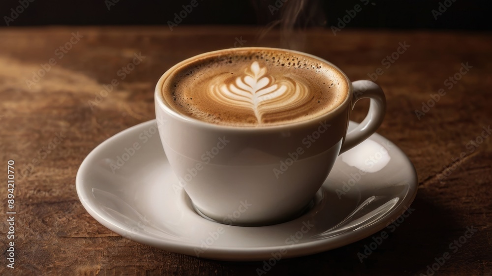Warm coffee backdrop with a gradient effect, transitioning from deep espresso to creamy latte hues Warm coffee backdrop with a gradient effect, transitioning from deep espresso to creamy latte hues
