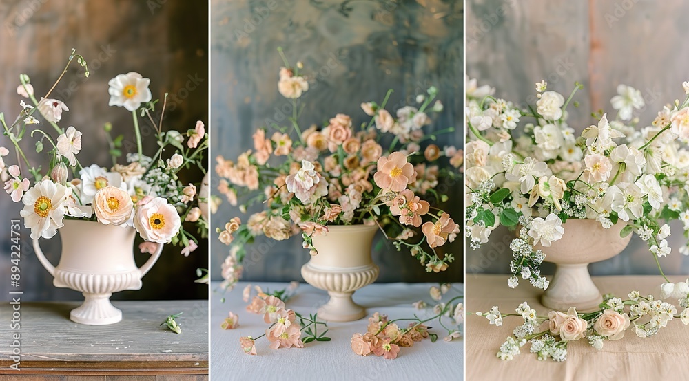spring flowers in a vase spring flowers in a vase