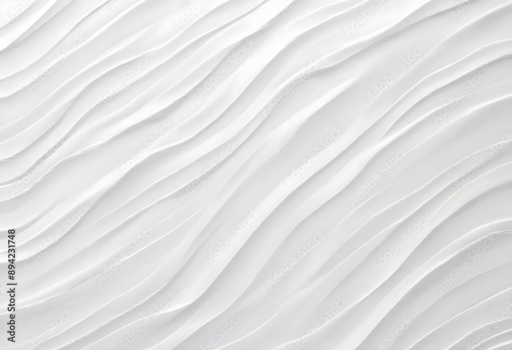 Fototapeta premium White wavy stripes background