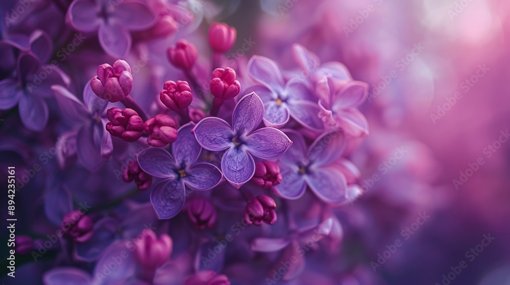 _close-up_of_a_purple_lilac_flower_cluster _close-up_of_a_purple_lilac_flower_cluster