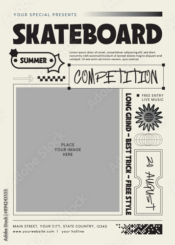 Skateboard Competition Flyer
