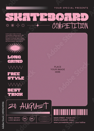 Skateboard Competition Flyer