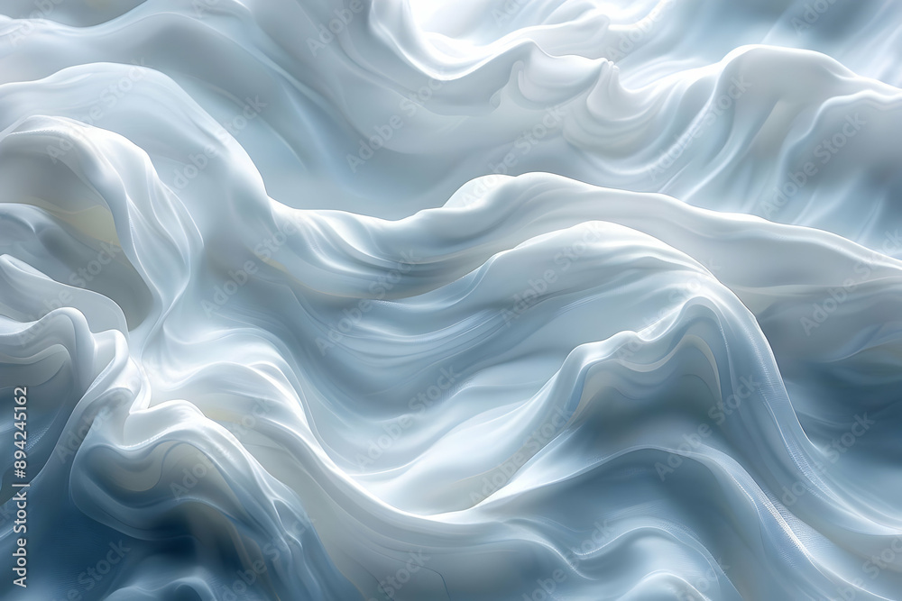 Obraz premium Abstract White Fabric Texture