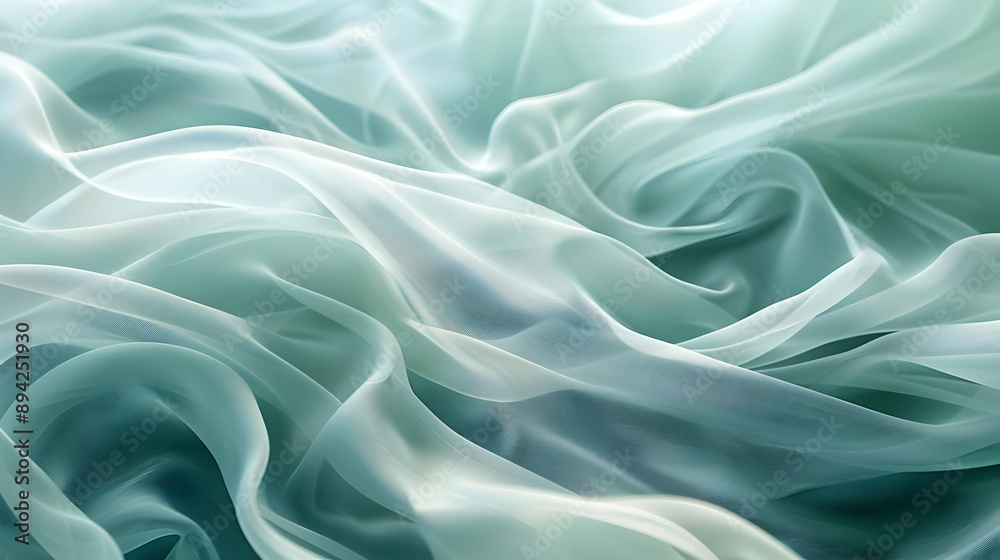 Obraz premium Abstract Green Fabric Texture