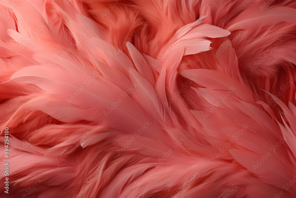 Pink Feathers Background Pink Feathers Background