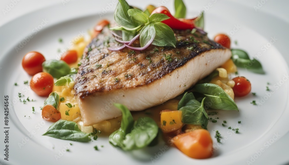 grilled salmon with vegetables grilled salmon with vegetables