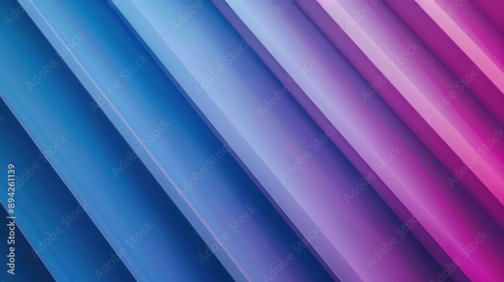 Abstract Blue and Pink Diagonal Stripe Pattern