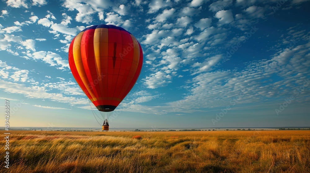 Obraz premium Hot air balloon wallpaper