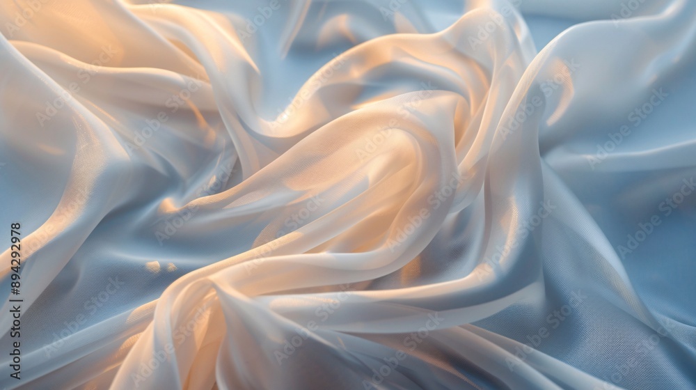 Obraz premium Close-up of smooth marble texture with natural veining