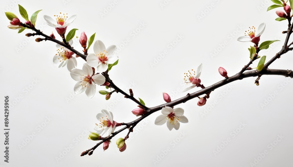 Almond Blossom Branch.