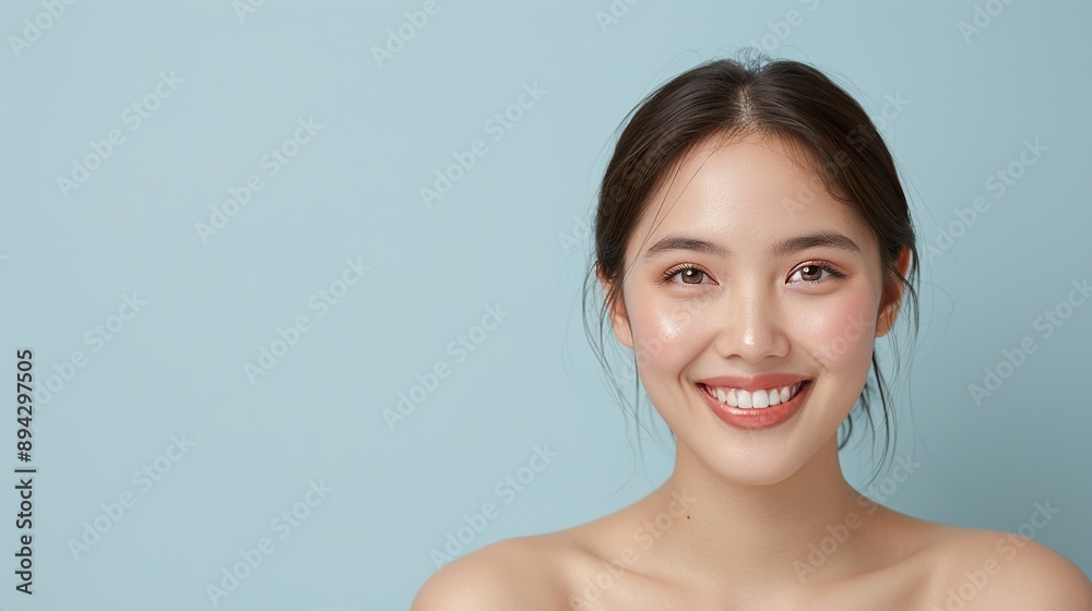 Hyper-detailed portrait of a happy Filipino woman with a radiant smile on a clear background, capturing her beauty and happiness through her expressive eyes. Realistic photo, Portrait , Minimalism, Hyper-detailed portrait of a happy Filipino woman with a radiant smile on a clear background, capturing her beauty and happiness through her expressive eyes. Realistic photo, Portrait , Minimalism,
