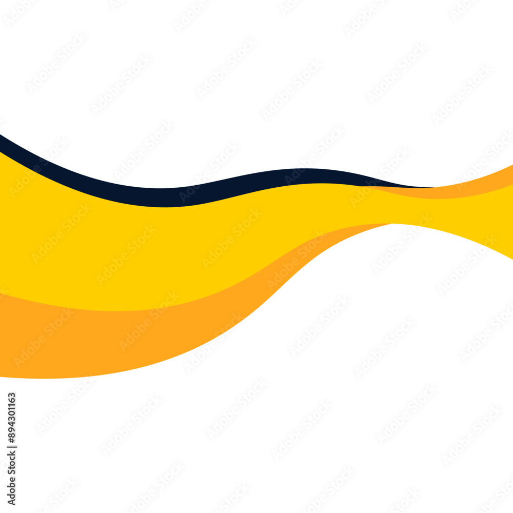 Business Wave Border