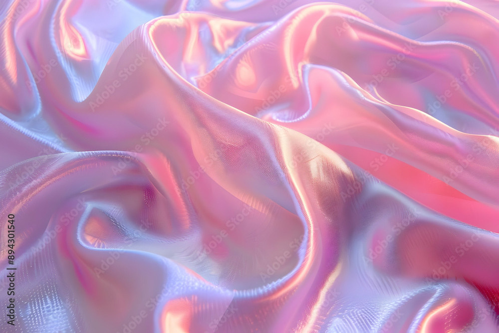 Pink Iridescent Fabric Texture Pink Iridescent Fabric Texture