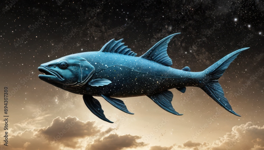 Fototapeta premium Cosmic Fish.