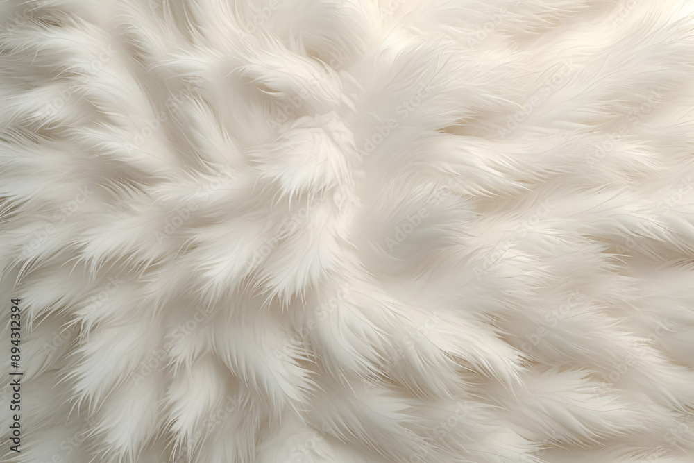 White Feather Texture Background White Feather Texture Background