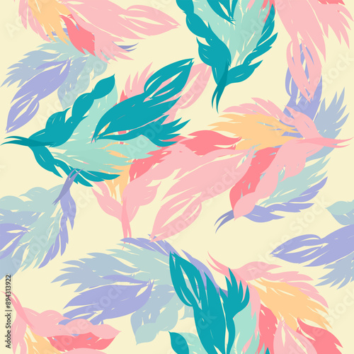 Pattern hand drawn floral, Motif ethnic ikat floral seamless textile illustration,  embroidery, print striped 
ornament floral, pattern, design for wrapping, silk, scarf, background, textile, 
