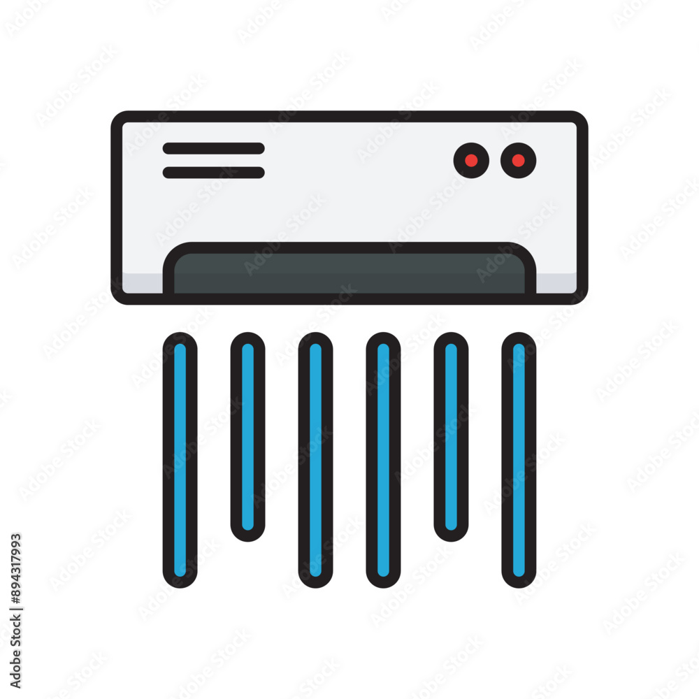 Air Conditioner Illustration Air Conditioner Illustration