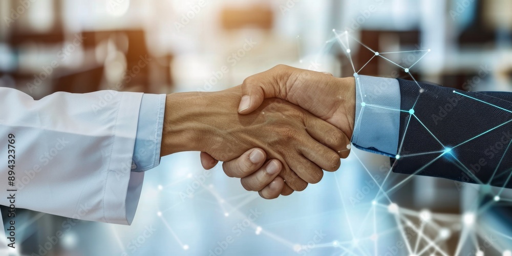 Celebrating Healthcare Heroes: Digital Handshake Between Doctor and