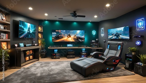 gaming room interior