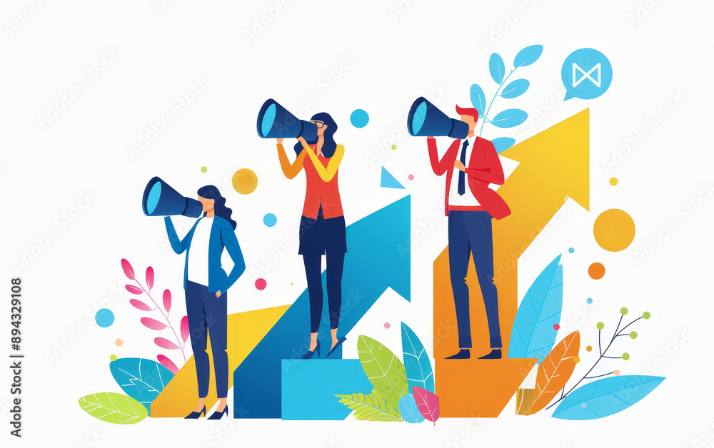 Business Team Working Together to Achieve Goals Business Team Working Together to Achieve Goals