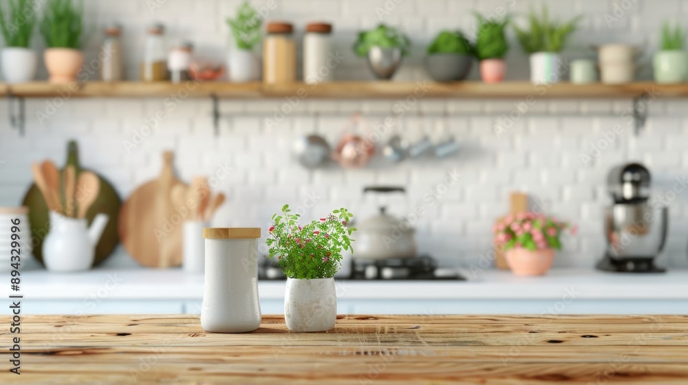 custom made wallpaper toronto digitalWooden Tabletop in a Kitchen