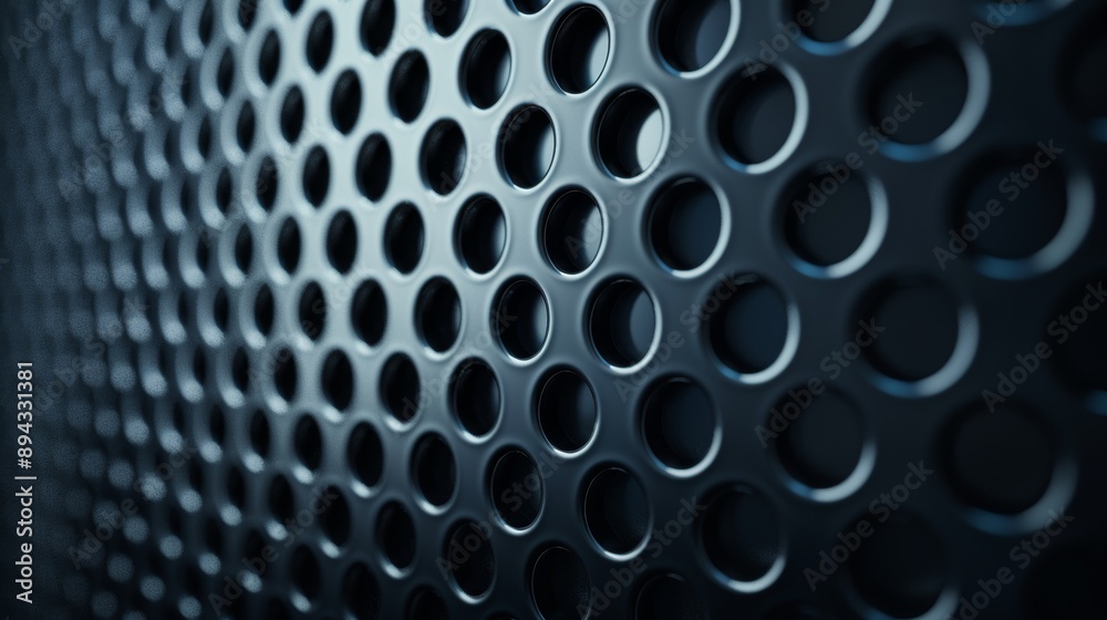 A 3D render of a futuristic metallic structure with intricate patterns and embedded circuitry A 3D render of a futuristic metallic structure with intricate patterns and embedded circuitry