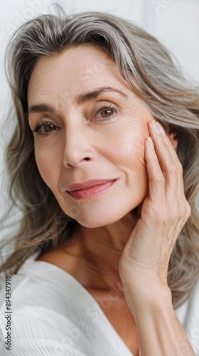 Radiant Beauty: Collagen Supplements for Anti-Aging and Skincare. AI-Generated 4K Wallpaper Illustrating Youthful Glow, Dietary Nutrition, and Wellness. Elegant Visualization of Beauty Products, Healt